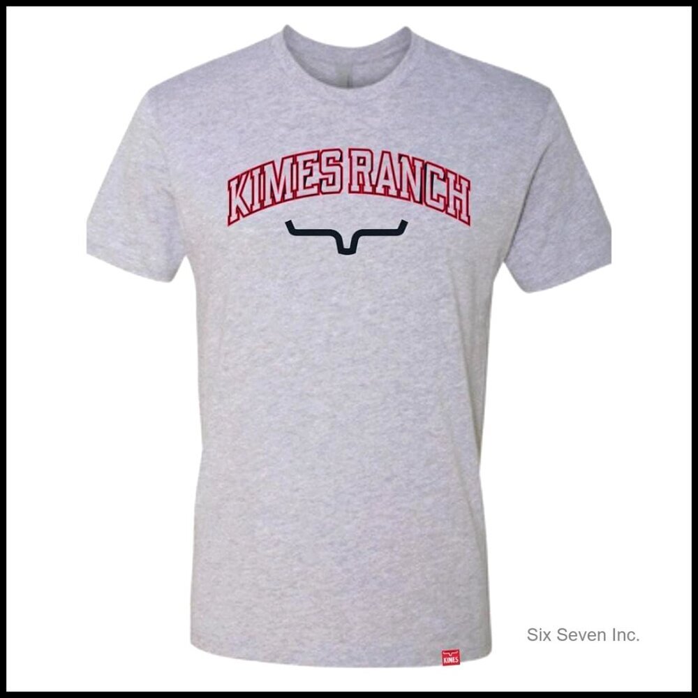 Classic University Tee Soft Breathable Fabric Regular Fit Western Style